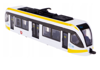 Метален трамвай Bburago City