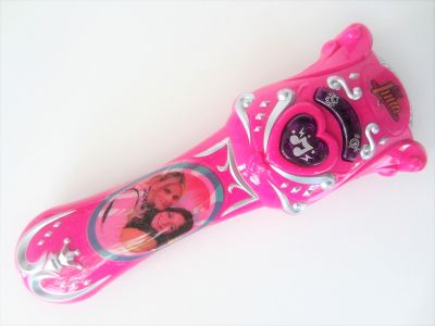 Музикален микрофон Soy Luna цикламен цвят