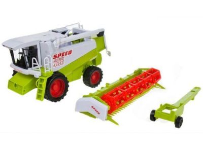 Детски комбайн с ремарке голям 8089