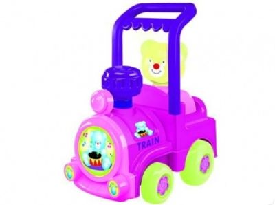 Бебешка играчка за бутане Влакче 