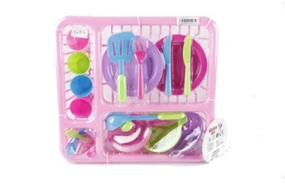 Комплект детски кухненски сешоар с прибори