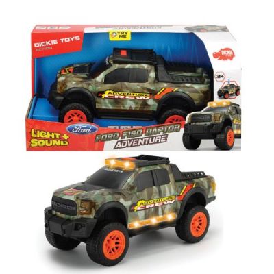DICKIE Джип Пикап със звук и светлина FORD F150 RAPTOR 203756001