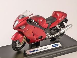 Метален мотор Suzuki Hayabusa Welly 1:18