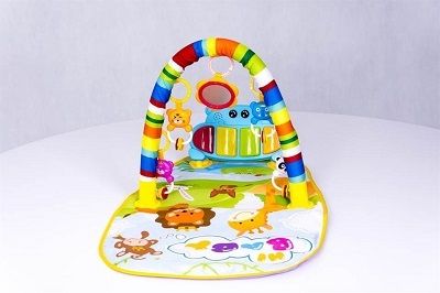 Активна бебешка гимнастика фитнес пиано 666-7D 