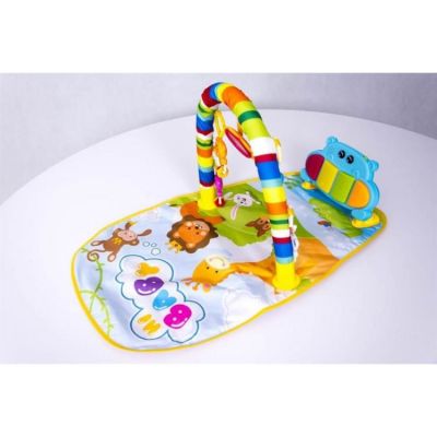 Активна бебешка гимнастика фитнес пиано 666-7D 