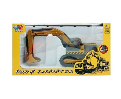 Детска строителна машина багер Dynamice 1:48