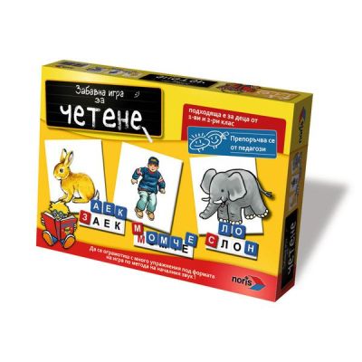 NORIS Забавна образователна игра четене