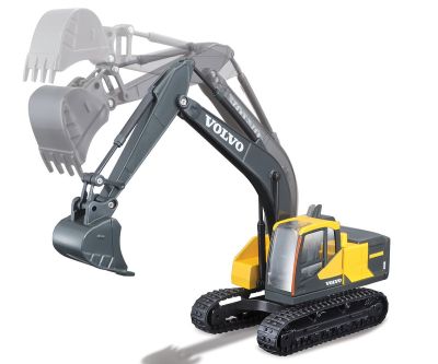 Bburago Строителна машина багер Volvo EC220E