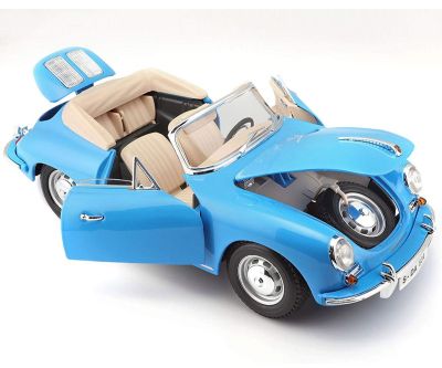 Метална кола Porsche 356B Cabriolet Bburago 1:18