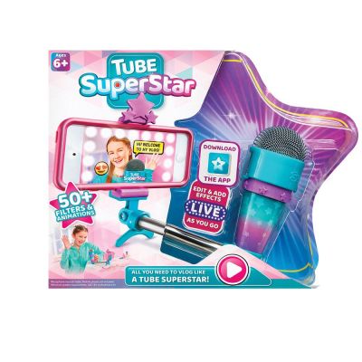 TUBE SUPERSTAR Микрофон със селфи стик БЪДИ ЮТЮБЪР