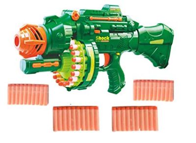 Голям Нърф с барабан и меки стрели 7002