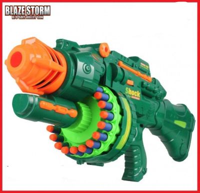 Голям Нърф с барабан и меки стрели 7002