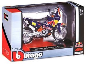 Кросов Мотор REDBULL KTM 450 DAKAR RALLY BURAGO 1:18