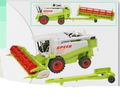 Детски комбайн с ремарке голям 8089