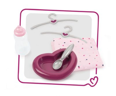 Baby Nurse Provence бебе в сгъваем куфар 3 в 1 с аксесоари Smoby Toys 