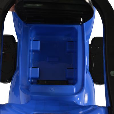 Кола за яздене и бутане с дръжка Paradise синя Moni 