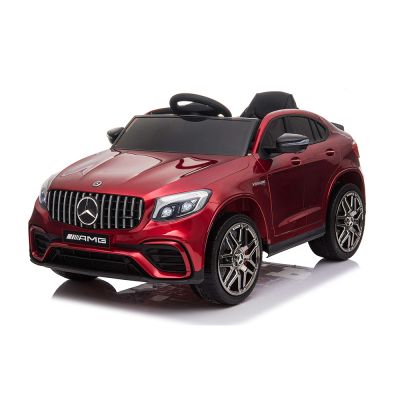 Акумулаторен джип Mercedes GLC 63 S AMG червен металик QLS-5688