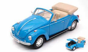 Welly Метална количка Volkswagen Beetle Cabriolet 1:24