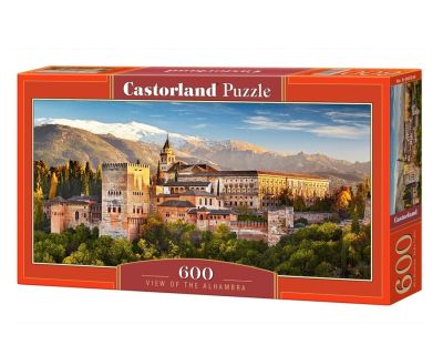 Панорамен пъзел Изглед От Алхамбра 600 части Castorland B-060344