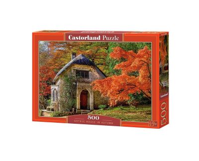 Пъзел Castorland 500 части Готическа къща през есента 52806