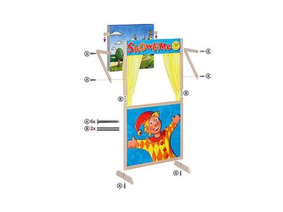 Детски дървен куклен театър EICHHORN 100002586