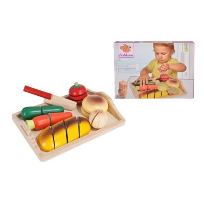 Дървена дъска с продукти за рязане Eichhorn 100003731