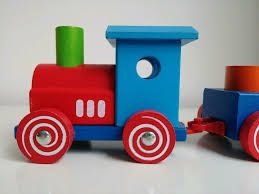 Детско дървено влакче с очички EICHHORN 100022307