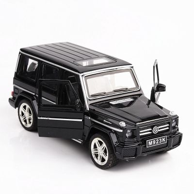 Метален джип Mercedes G-class AMG със звук и светлини black