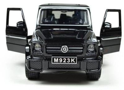Метален джип Mercedes G-class AMG със звук и светлини black