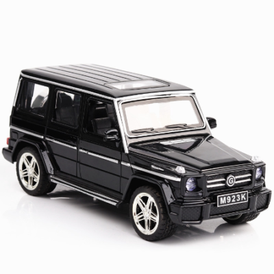 Метален джип Mercedes G-class AMG със звук и светлини black