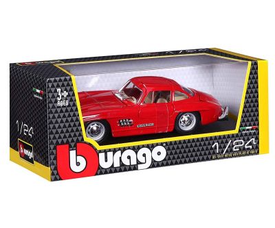 Метален автомобил Mercedes-Benz 300 SL 1954 RED Bburago 1:24 