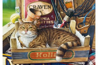 Пъзел Castorland 500 части котка на градинаря 53476