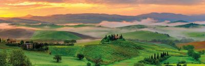 Пъзел Dino 1000 части Панорамен залез 545403