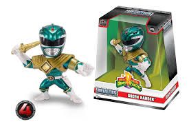 Power Rangers метална фигурка Green Ranger Mighty Morphin 