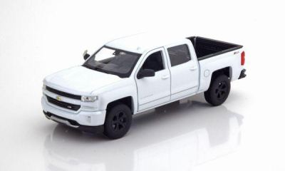Welly Метална количка 2017 Chevy Silverado - 1:24