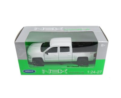 Welly Метална количка 2017 Chevy Silverado - 1:24