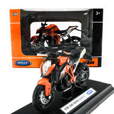 Пистов мотор KTM 1290 Super Duke R Welly мотоциклет 1:18