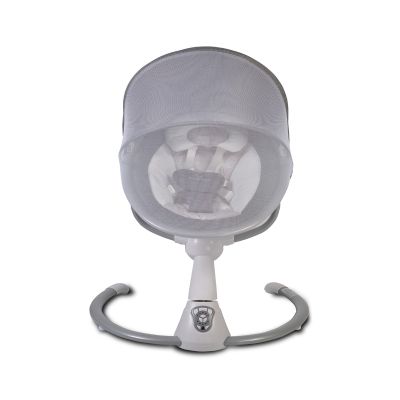 Електрическа бебешка люлка Cangaroo Cloud сива