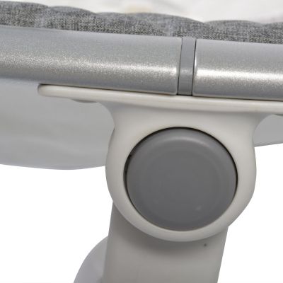 Електрическа бебешка люлка Cangaroo Cloud сива