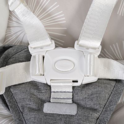 Електрическа бебешка люлка Cangaroo Cloud сива