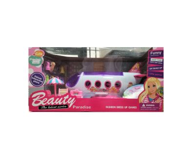 Самолет за ваканционна почивка с кукла FASHION AIRPLANE