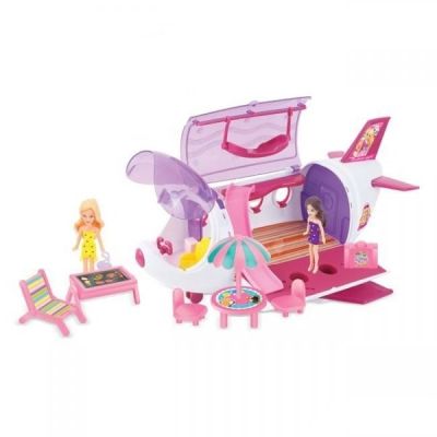 Самолет за ваканционна почивка с кукла FASHION AIRPLANE