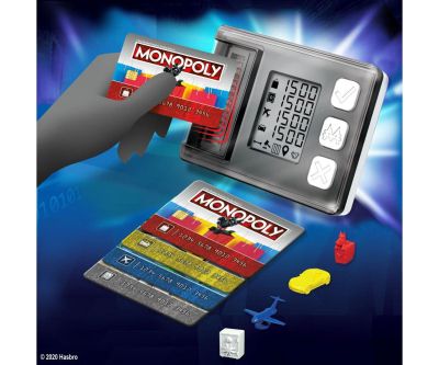 Занимателна игра MONOPOLY супер електронно банкиране E8978
