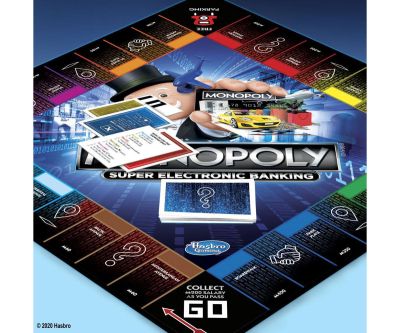 Занимателна игра MONOPOLY супер електронно банкиране E8978