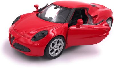 Метална кола Alfa Romeo 4C Welly 1:34-39