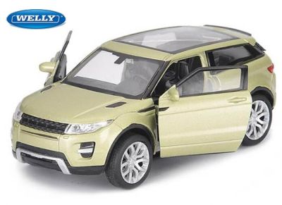 Метална количка Range Rover Evoque Welly 1:34