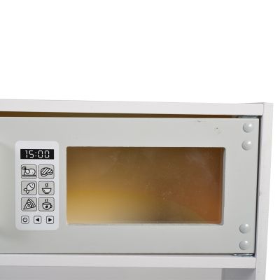 Детска дървена кухня със светещи котлони - 7257