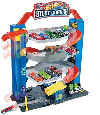 Гараж за каскади City Garage Hot Wheels Stunt Garage GNL70