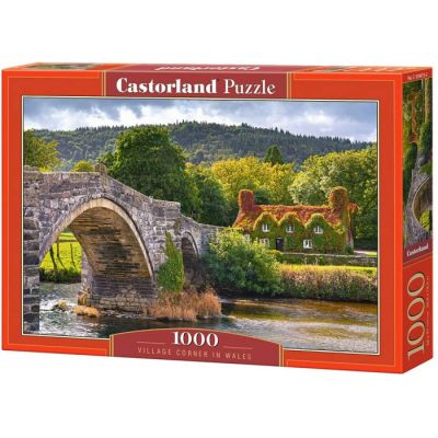Пъзел Castorland Village Corner in Wales 1000 части 104673