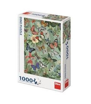 Пъзел Пеперуди 1000 части Dino 532861
